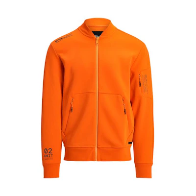 Ralph Lauren FW23 Solid Logo Waterproof Jacket Orange MNRXKNI16820043-800