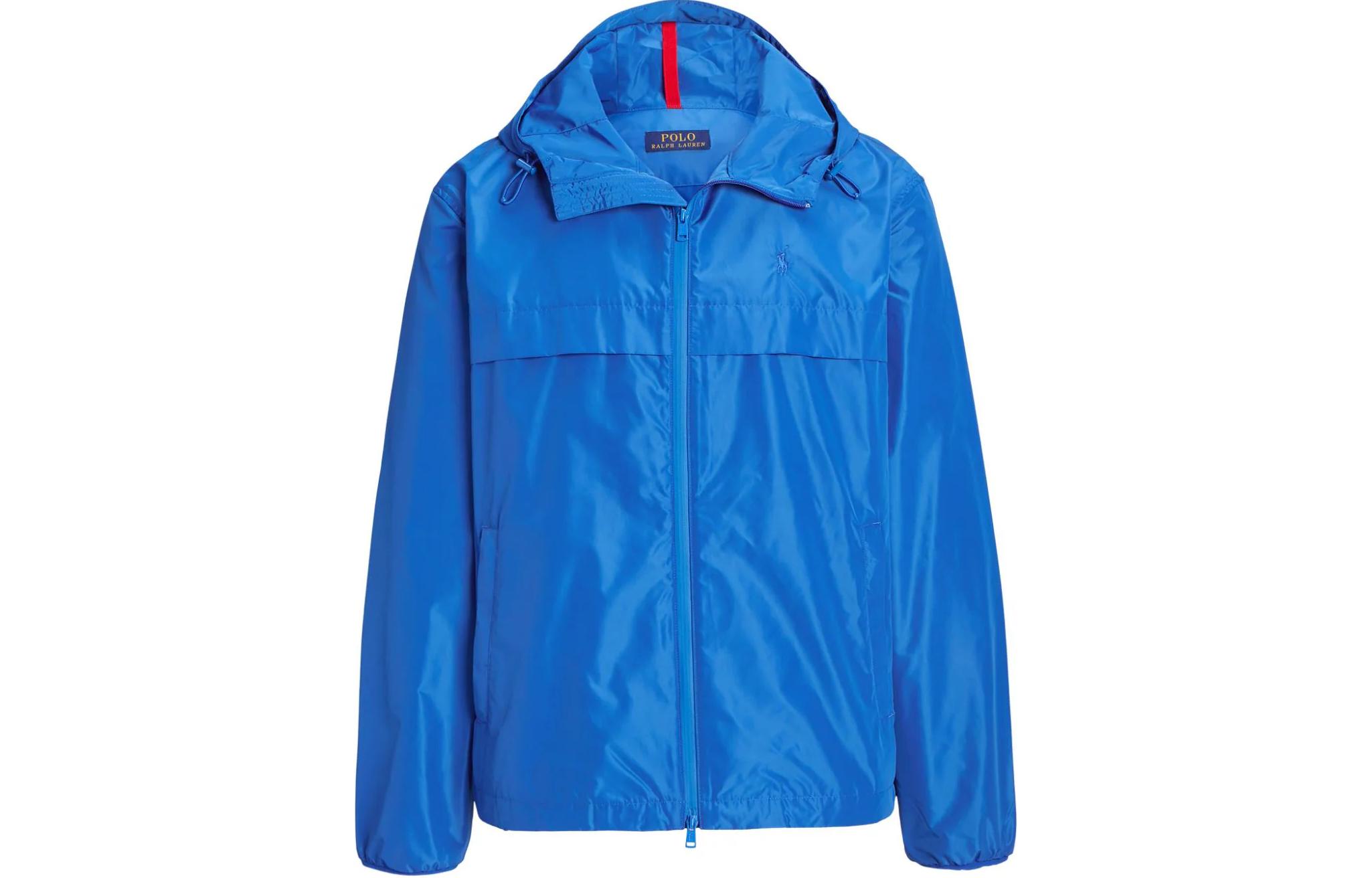 Ralph Lauren FW23 Waterproof Zip-Up Hoodie Jacket Casual Long Sleeve 710926130-002