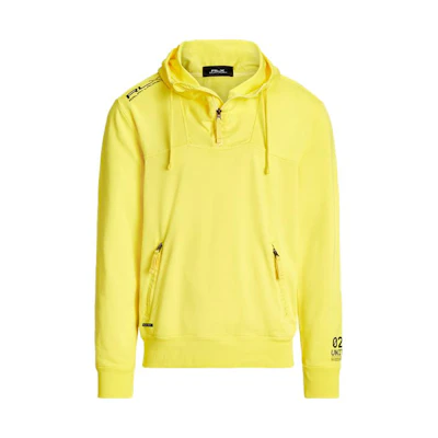 Ralph Lauren FW23 Yellow Hoodie with Logo Print for Men MNRXKNI16820046-730