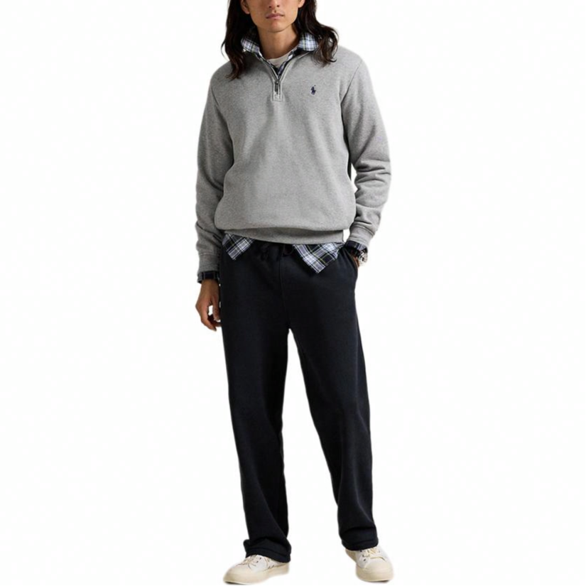 Purchase Ralph Lauren FW24 Seluar Panjang Kasual Hitam dengan Tali Anjal. MNPOPNT1BQ20468-001