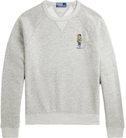Ralph Lauren FW24 Bear Embroidered Crewneck Sweatshirt Grey MNPOKNI16823763-020 Ralph Lauren FW24 Bear Embroidered Crewneck Sweatshirt Grey MNPOKNI16823763-020