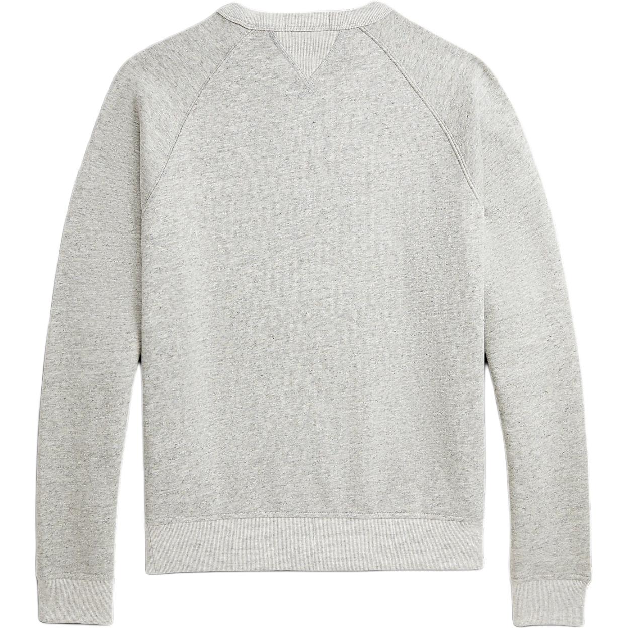 Lookbook Ralph Lauren FW24 Sweatshirt Kelabu Beruang Sulam Crewneck MNPOKNI16823763-020