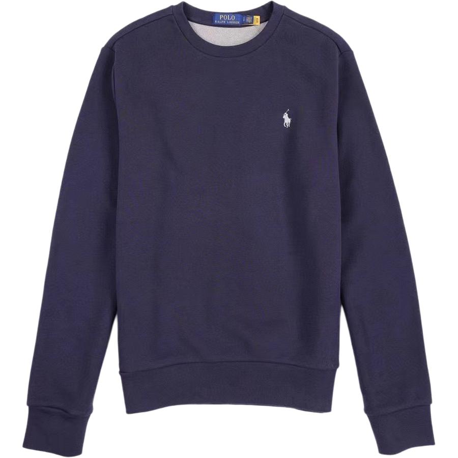 Ralph Lauren FW24 Embroidered Pony Crewneck Sweatshirt Blue Shirt 710634932-009 圖 2