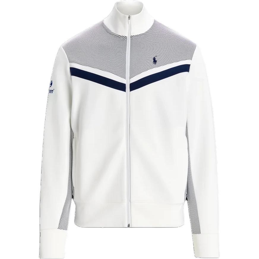 Ralph Lauren FW24 Half-Zip Sweatshirt with Pony Embroidery White MNPOKNI16823866-100