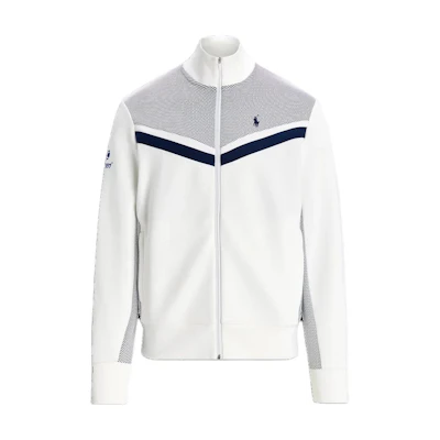 Ralph Lauren FW24 Half-Zip Sweatshirt with Pony Embroidery White MNPOKNI16823866-100