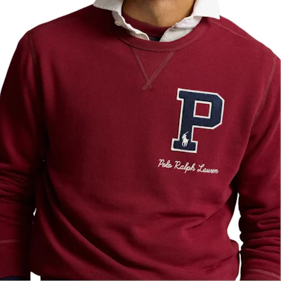 Ralph Lauren FW24 Logo Crewneck Sweatshirt Merah Karpet MNPOKNI16823936 MNPOKNI16823936-RED-CARPET Details for Ralph Lauren FW24 Logo Crewneck Sweatshirt Merah Karpet MNPOKNI16823936 MNPOKNI16823936-RED-CARPET