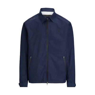 Ralph Lauren FW24 Logo Embroidered Twill Jacket Navy - Long Sleeve MNXGOTW16020110-410