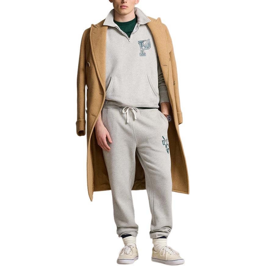 Details for ラルフローレン FW24 ロゴプリント 長袖スウェットシャツ - グレー MNPOKNI16823718-020