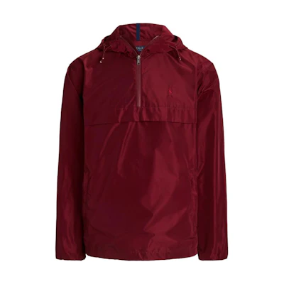 Ralph Lauren FW24 Red Half-Zip Hoodie Jacket with Logo Embroidery - Edition MNPOOTW16021397-601