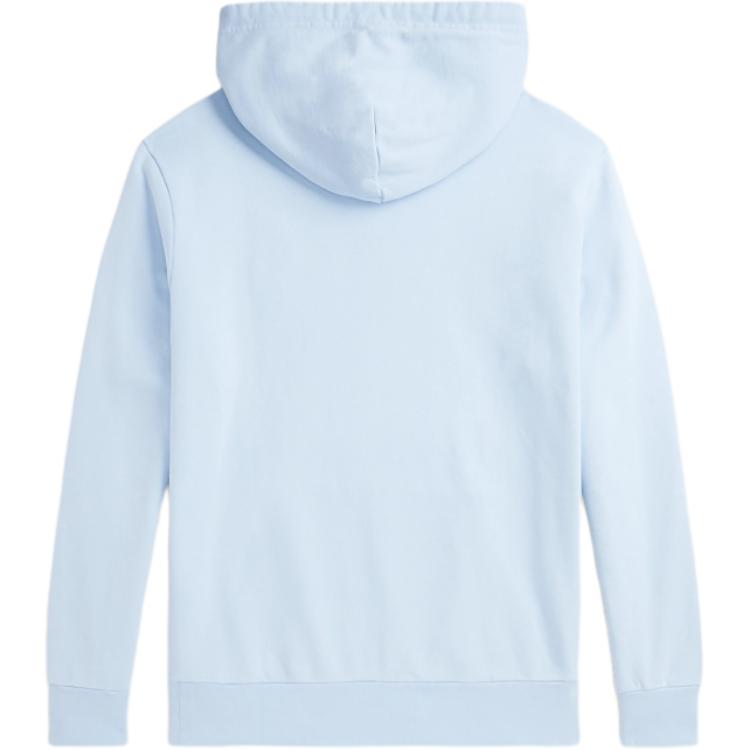 Ralph Lauren FW24 Solid Big Pony Embroidery Hoodie Workplace Blue MNPOKNI16823995-400 圖 3