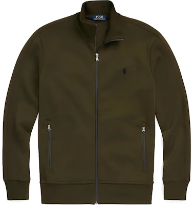 Ralph Lauren FW24 Solid Pony Embroidered Zip Jacket Olive Green 710881509-003 Buy Ralph Lauren FW24 Solid Pony Embroidered Zip Jacket Olive Green 710881509-003
