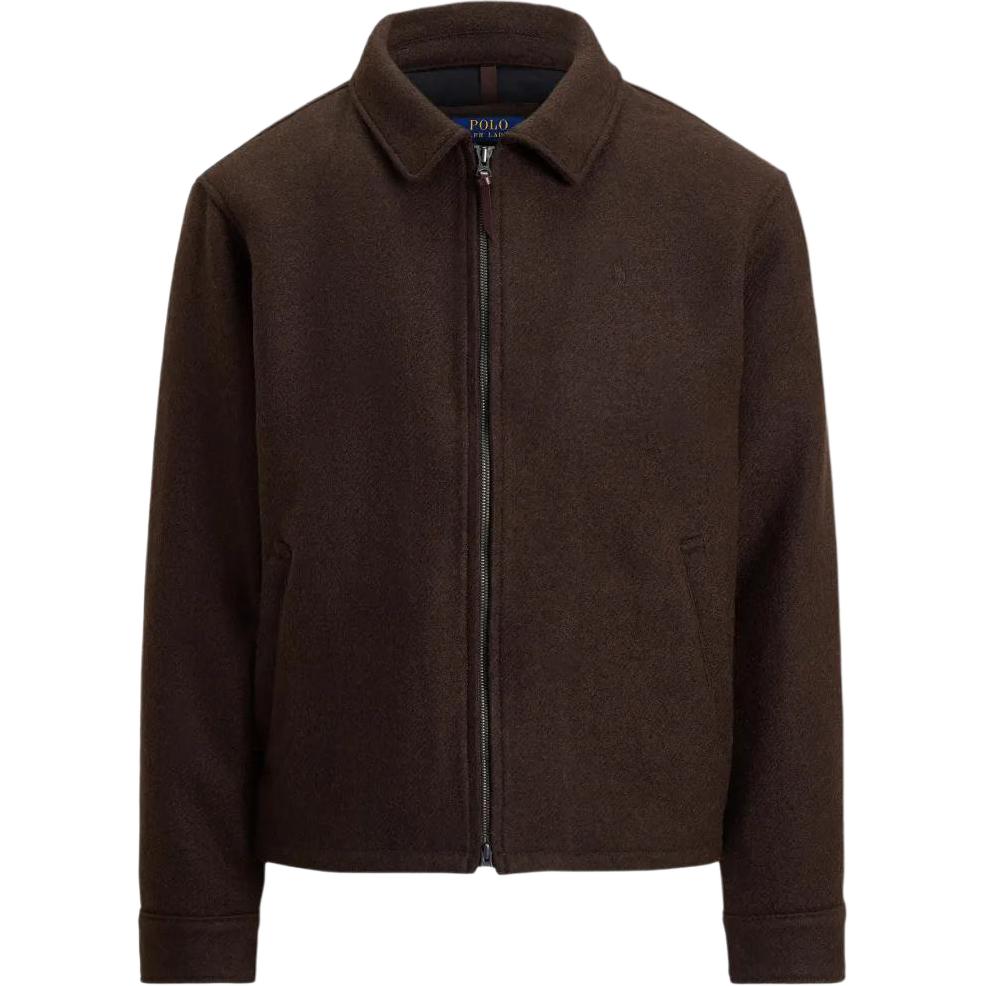 Ralph Lauren FW25 Langdon Solid Zip-Up Long Sleeve Jacket for Men 710969654-002