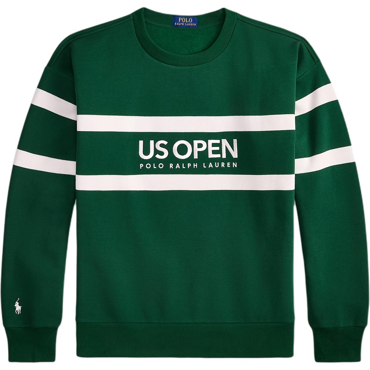 Ralph Lauren FW25 US Open Retro Crewneck Sweatshirt Unisex Long Sleeve 710980464-001