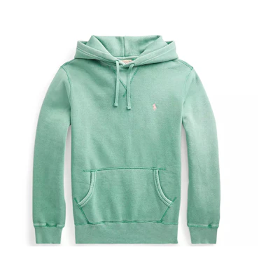 Ralph Lauren Green Hoodie with Embroidered Logo 710793020-009