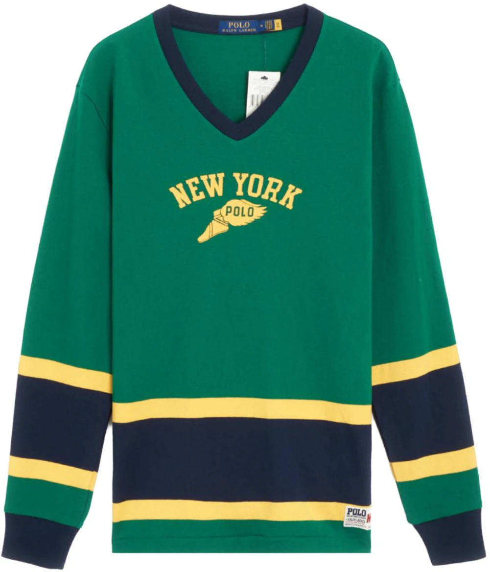 ralph-lauren-green-letter-print-casual-long-sleeve-sweatshirt-710878894-002