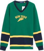 Ralph Lauren Green Letter Print Casual Long Sleeve Sweatshirt 710878894-002 Ralph Lauren Green Letter Print Casual Long Sleeve Sweatshirt 710878894-002