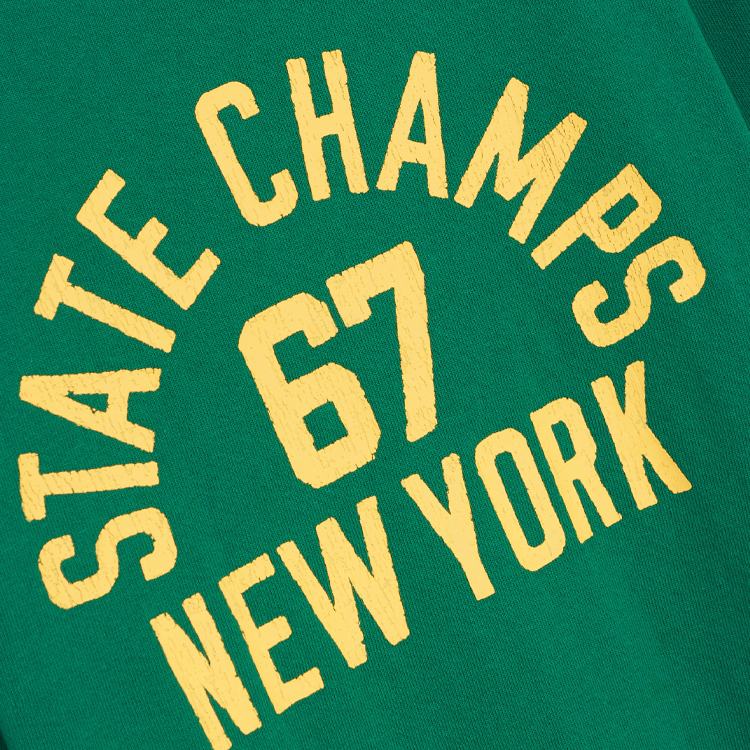 Sizing 拉夫·劳伦绿色字母印花休闲长袖卫衣 710878894-002