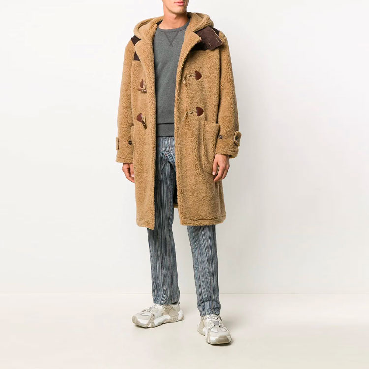 Lookbook 랄프 로렌 그레이 로고 자수 크루넥 스웻셔츠 710766772-010