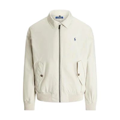 Ralph Lauren Grey Stand Collar Loose Fit Zip Jacket MNPOOTW16021-321