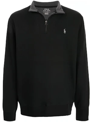 Sudadera Ralph Lauren Half-Zip Pullover Sólida con Bordado de Logo. 710812963-001 Buy Sudadera Ralph Lauren Half-Zip Pullover Sólida con Bordado de Logo. 710812963-001