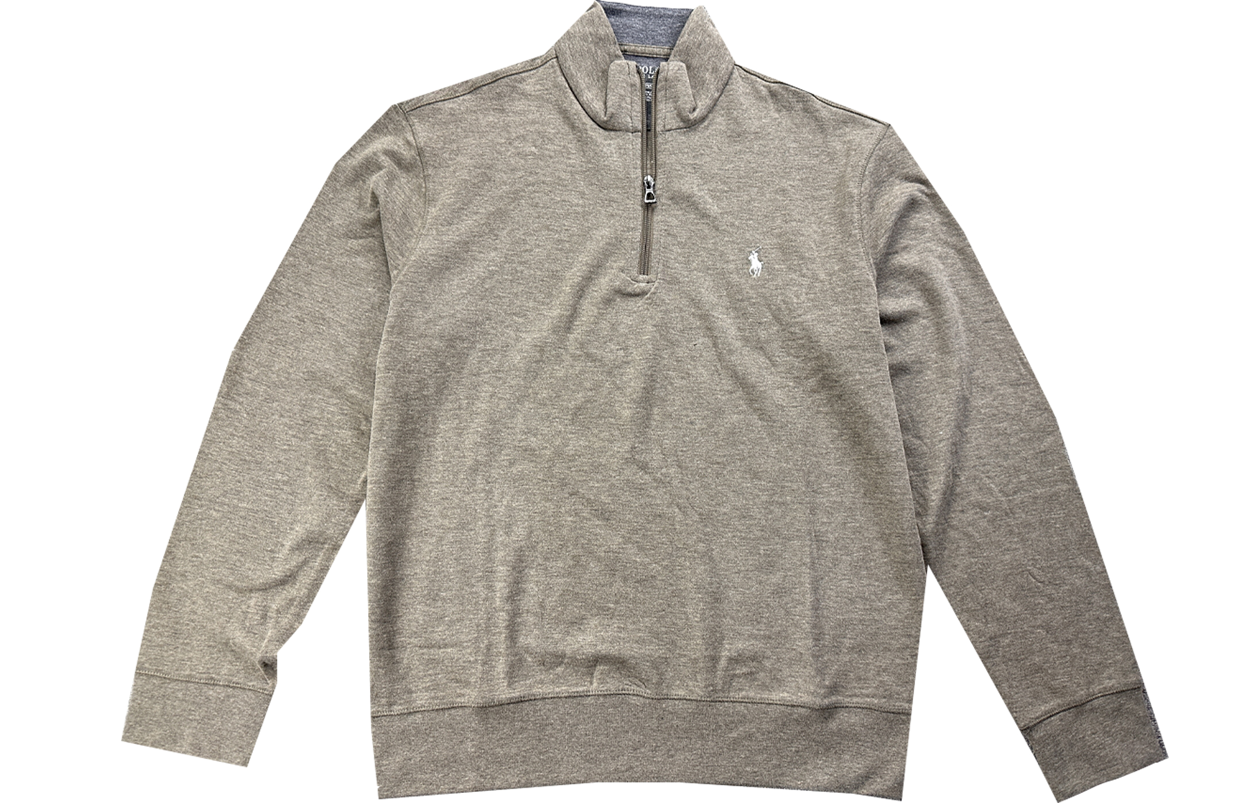 Order Sudadera Ralph Lauren Half-Zip Pullover Sólida con Bordado de Logo. 710812963-001