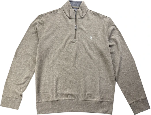 Sudadera Ralph Lauren Half-Zip Pullover Sólida con Bordado de Logo. 710812963-001 Order Sudadera Ralph Lauren Half-Zip Pullover Sólida con Bordado de Logo. 710812963-001