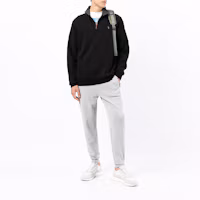 Purchase Ralph Lauren 半拉鍊純色刺繡標誌運動衫 710812963-001
