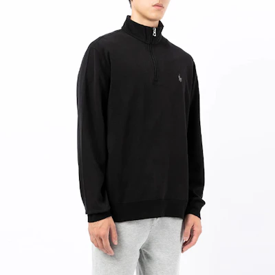 Sudadera Ralph Lauren Half-Zip Pullover Sólida con Bordado de Logo. 710812963-001 Details for Sudadera Ralph Lauren Half-Zip Pullover Sólida con Bordado de Logo. 710812963-001