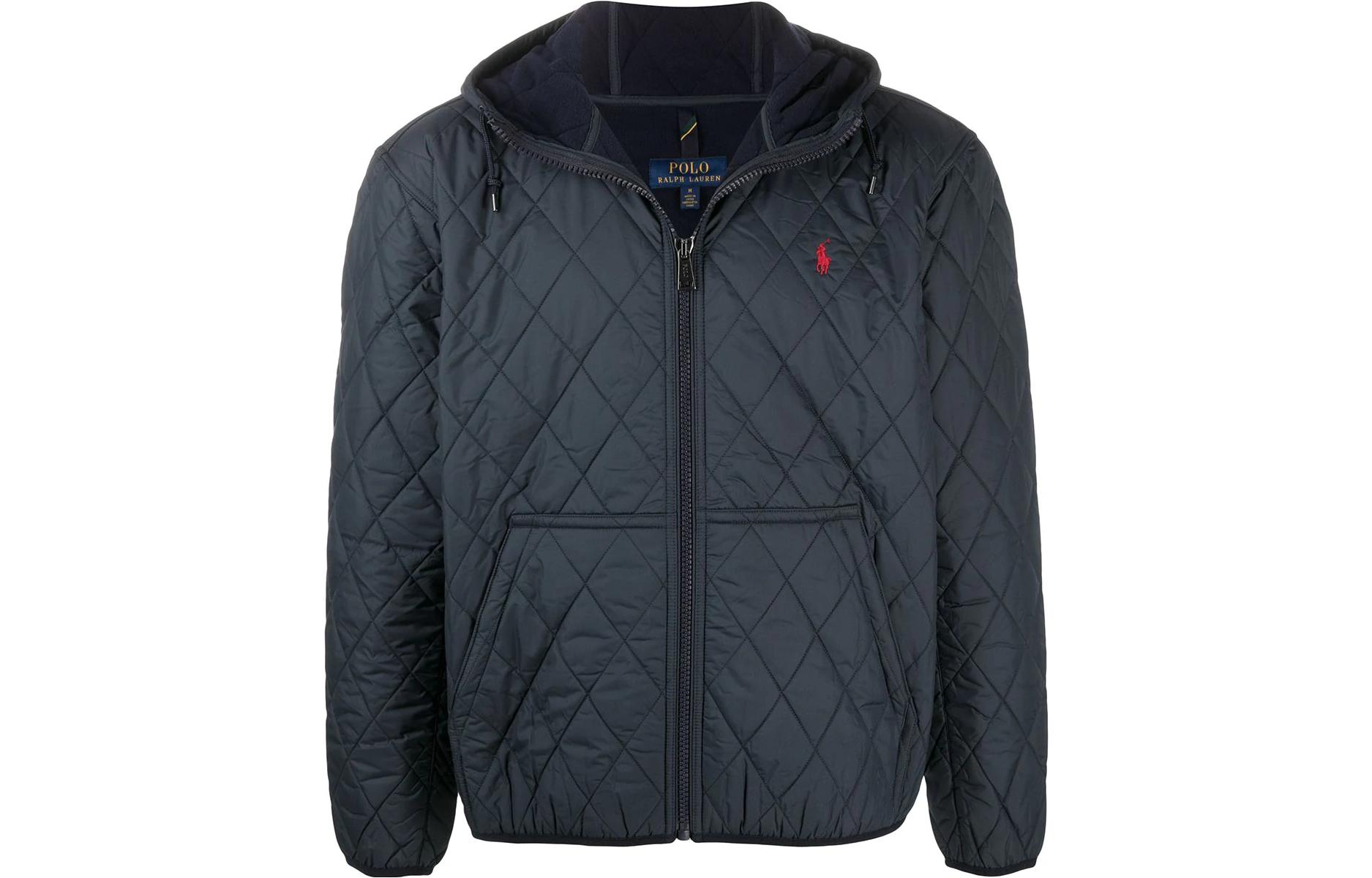 Ralph Lauren Henson Classic Quilted Hooded Jacket Blue 710810214-002