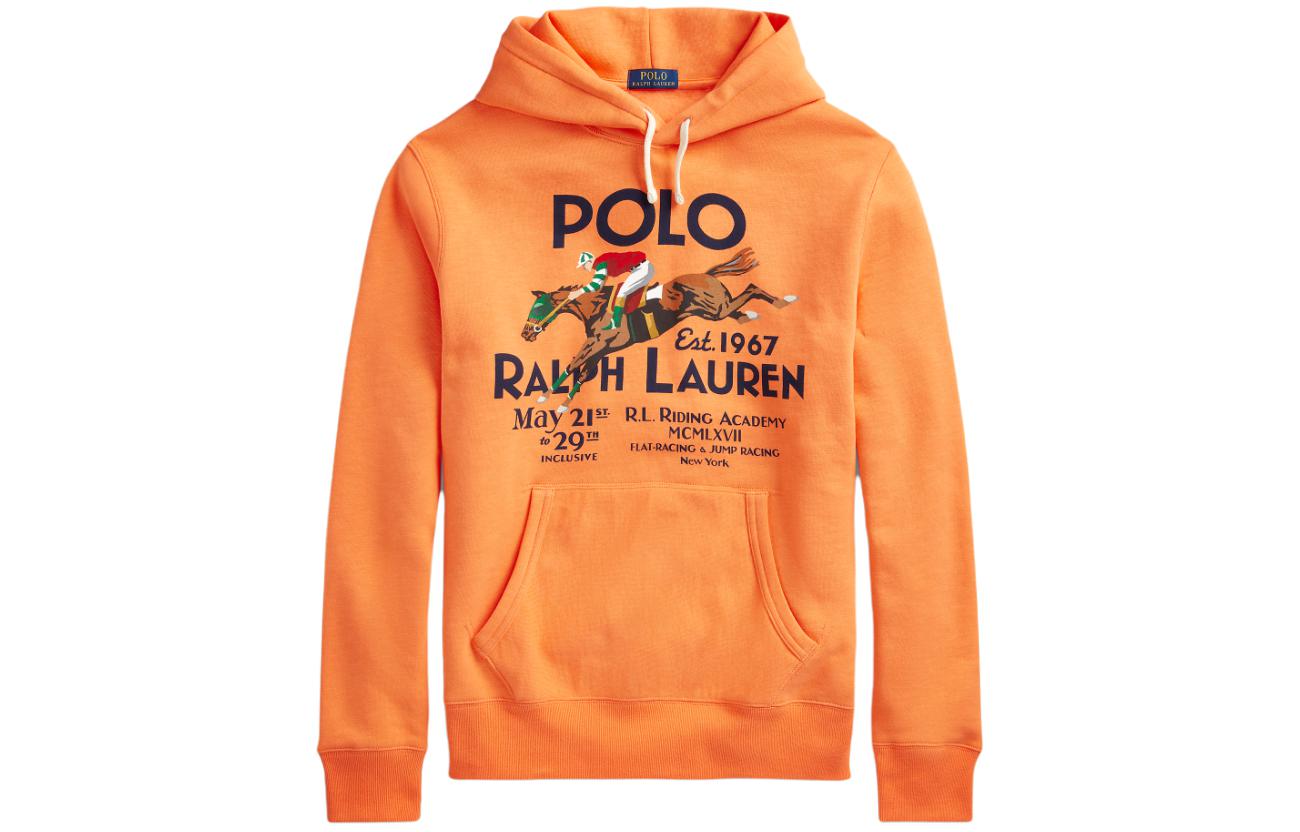 Ralph Lauren Hoodie with Letter Logo Print, Multicolor MNPOKNI16821171-999
