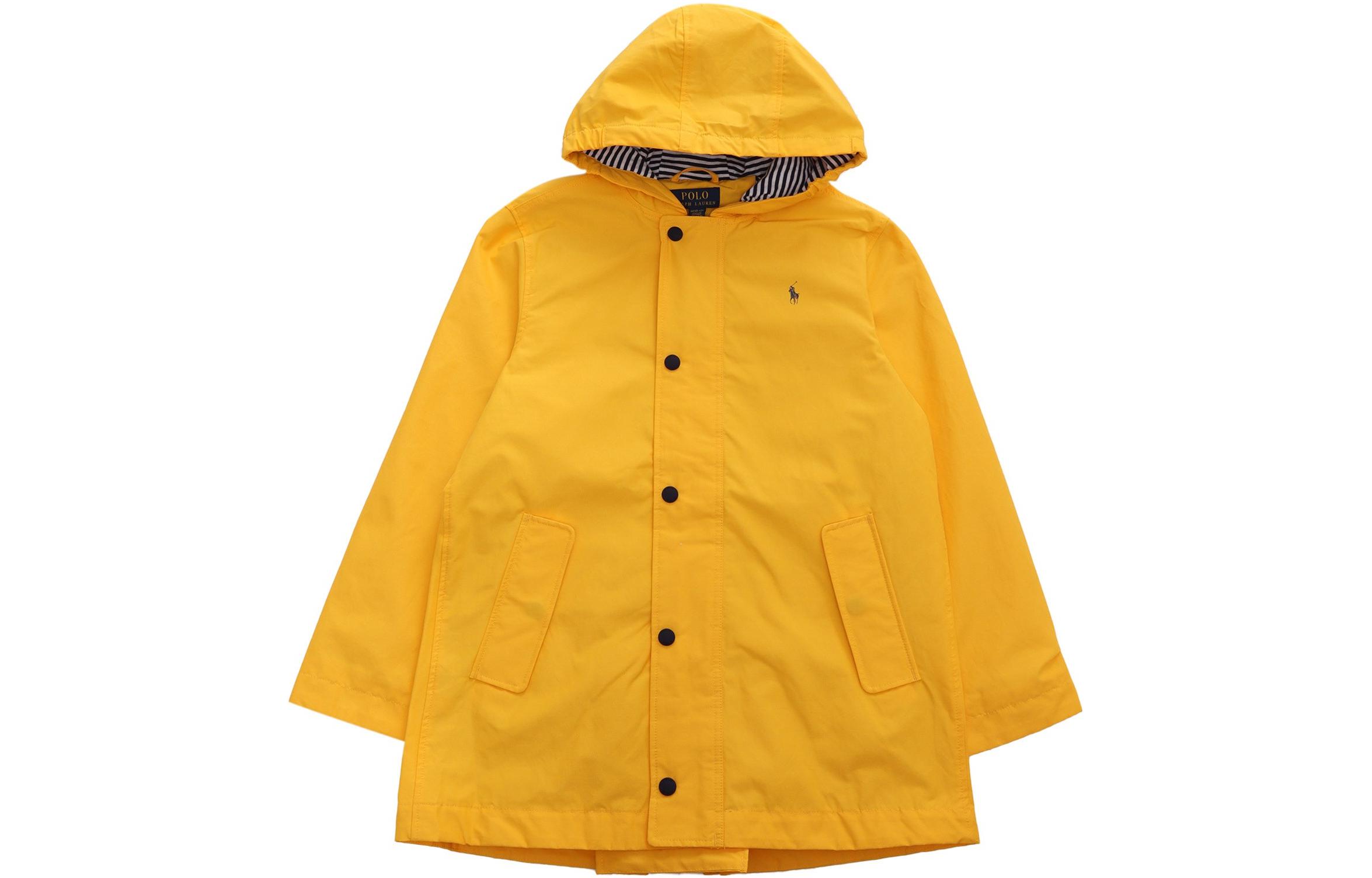 Ralph Lauren Kids Yellow Hoodie Jacket with Logo Embroidery 323888520-001