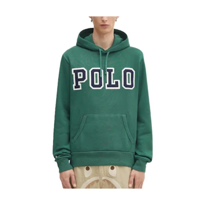 Ralph Lauren Letter Logo Hoodie with Long Sleeves and Pocket 710972664-001