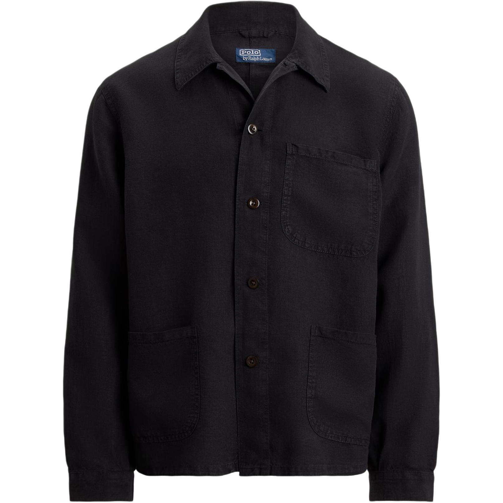 Ralph Lauren Linen Workwear Single-Breasted Jacket 710971946-001