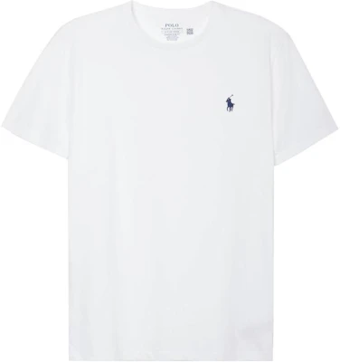 Ralph Lauren Logo Embroidered Crew Neck T-Shirt White Casual Tee 710680785-003 Buy Ralph Lauren Logo Embroidered Crew Neck T-Shirt White Casual Tee 710680785-003
