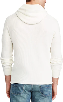 拉夫勞倫Logo刺繡白色連帽長袖衛衣 710767962-002 Shop 拉夫勞倫Logo刺繡白色連帽長袖衛衣 710767962-002