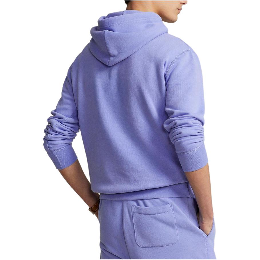 Ralph Lauren Logo Embroidered Solid Hoodie Long Sleeve Light Blue - Men 710838696-044 圖 4