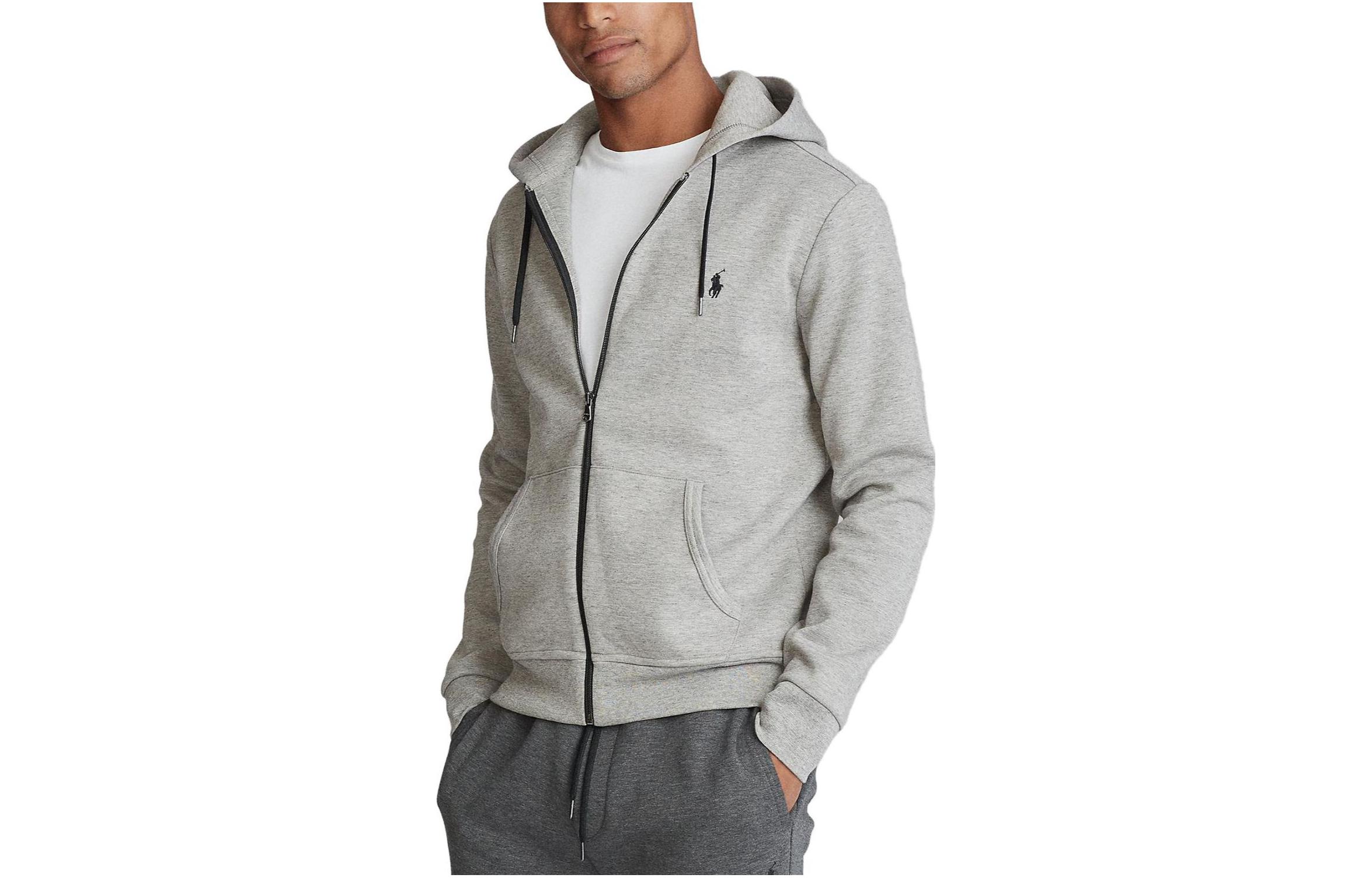 Ralph Lauren Logo Hoodie Grey 3533-10001-0081-005