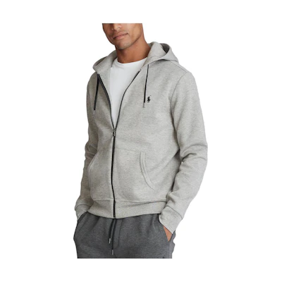 Ralph Lauren Logo Hoodie Grey 3533-10001-0081-005