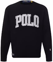 Ralph Lauren Logo Print Crewneck Sweatshirt - Black 710823896-002 Ralph Lauren Logo Print Crewneck Sweatshirt - Black 710823896-002