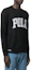 Shop Ralph Lauren Logo Print Crewneck Sweatshirt - Black 710823896-002