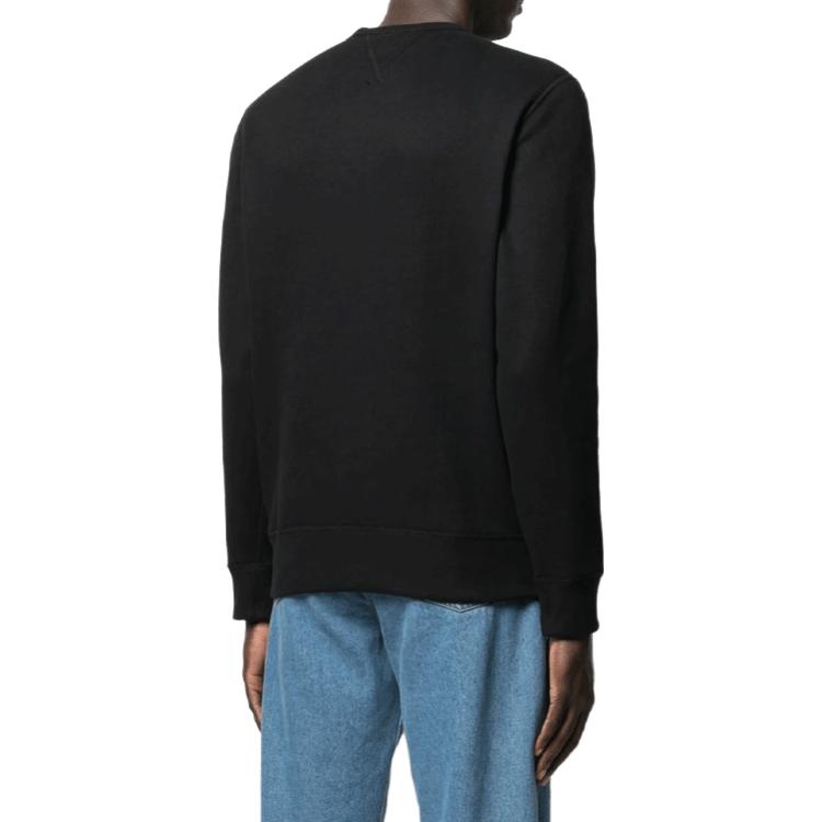 Ralph Lauren Logo Print Crewneck Sweatshirt - Black 710823896-002 圖 5