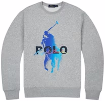Ralph Lauren Logo Print Crewneck Sweatshirt Unisex Grey MNPOKNI16821865-020 Ralph Lauren Logo Print Crewneck Sweatshirt Unisex Grey MNPOKNI16821865-020