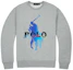 Order Ralph Lauren Logo Cetak Baju Sweater Leher Bulat Unisex Kelabu MNPOKNI16821865-020