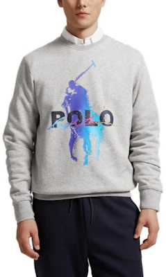Ralph Lauren Logo Cetak Baju Sweater Leher Bulat Unisex Kelabu MNPOKNI16821865-020 Lookbook Ralph Lauren Logo Cetak Baju Sweater Leher Bulat Unisex Kelabu MNPOKNI16821865-020