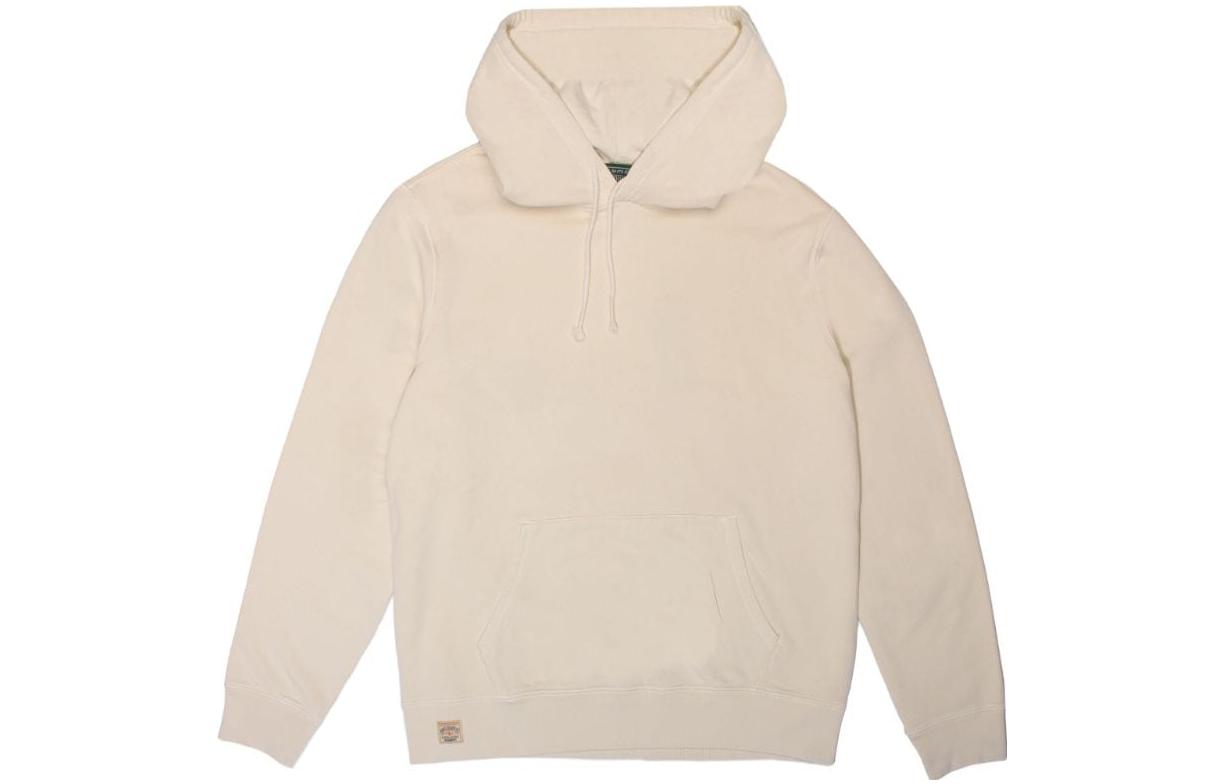 Ralph Lauren Logo Print Drawstring Hoodie Light Beige 710917147-001