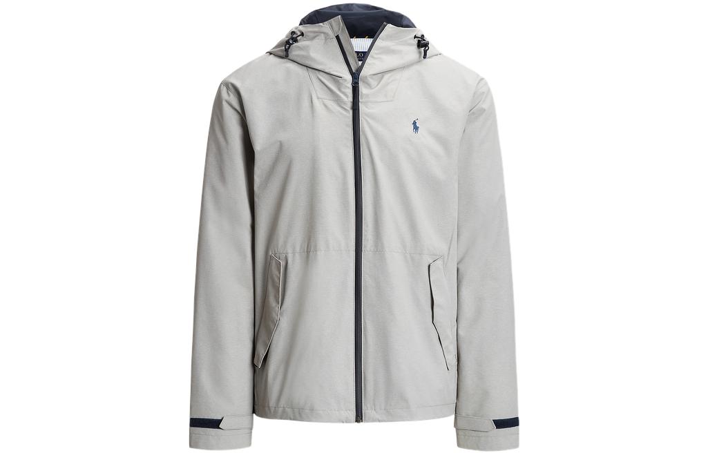 Ralph Lauren Logo Print Jacket Grey MNPOOTW16020913-020