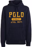 Ralph Lauren Logo Print Solid Hoodie Navy Blue 710766797-004 Ralph Lauren Logo Print Solid Hoodie Navy Blue 710766797-004