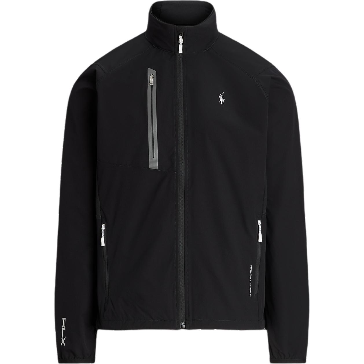 Ralph Lauren Logo Stand-Collar Zip-Up Jacket Black MNXGOTW16020095-001