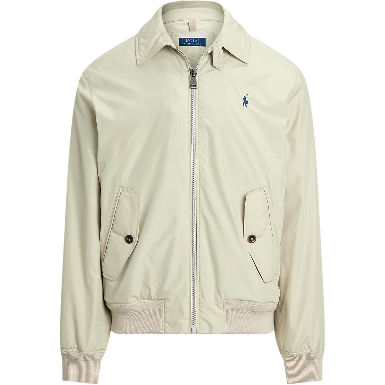 Ralph Lauren Logo Zip-Up Long Sleeve Jacket for Men - Gray MNPOOTW16021560-020