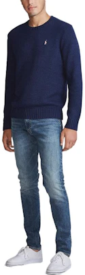 Sudadera Ralph Lauren Azul Marino Cuello Redondo con Logo para Hombre. MNPOSWE16820195-410 Lookbook Sudadera Ralph Lauren Azul Marino Cuello Redondo con Logo para Hombre. MNPOSWE16820195-410